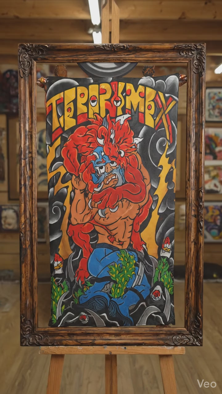 Toalla TBMX vs Demonio