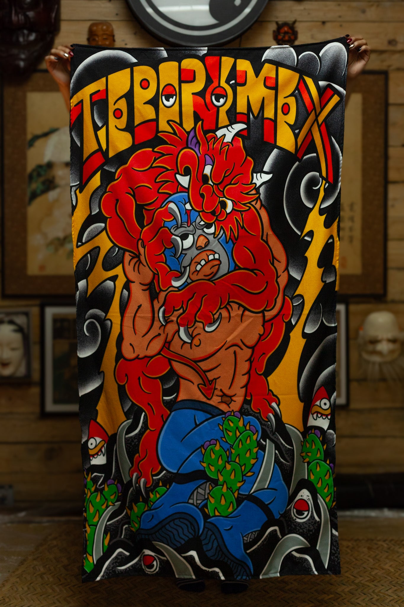 Toalla TBMX vs Demonio